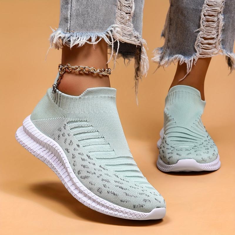 Women's Casual Mesh Tennis Sports Shoes Lightweight Non slip Walking Shoes