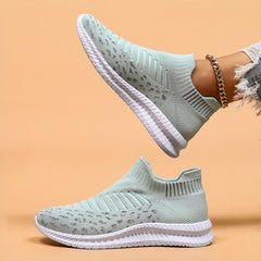 Women's Casual Mesh Tennis Sports Shoes Lightweight Non slip Walking Shoes