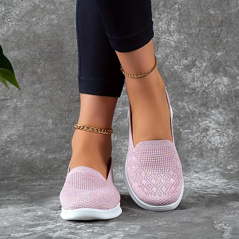 Breathable Slip On Walking Shoes Lightweight Non slip Low Top Sport Shoes