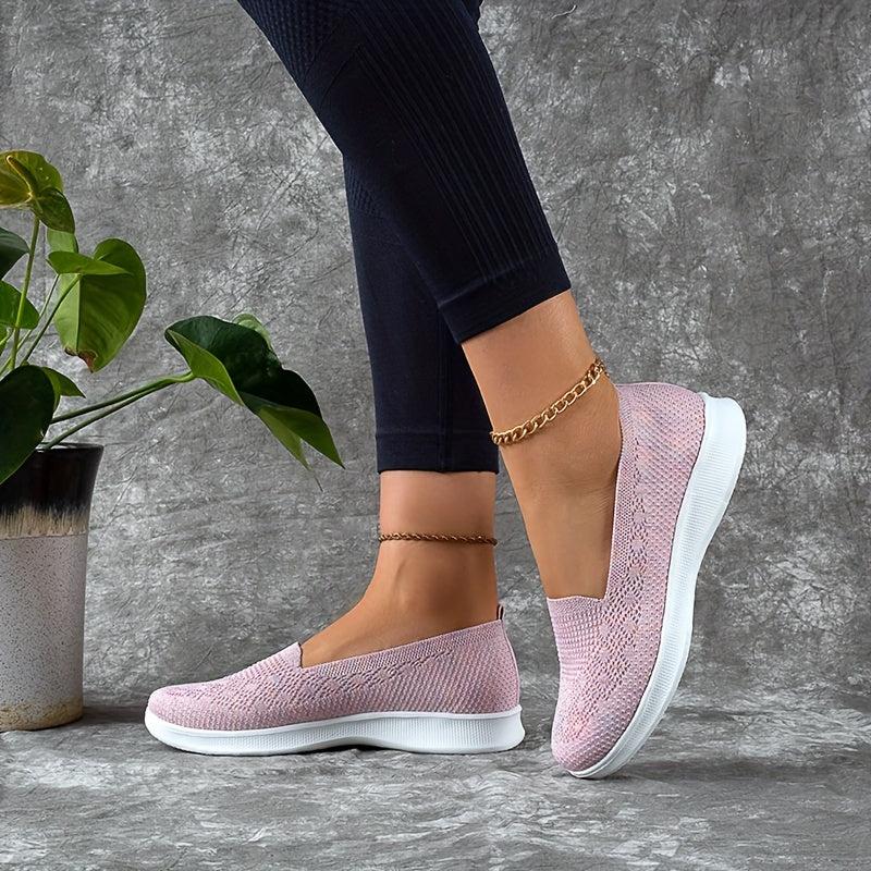 Breathable Slip On Walking Shoes Lightweight Non slip Low Top Sport Shoes