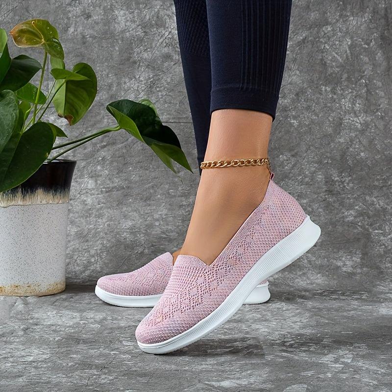 Breathable Slip On Walking Shoes Lightweight Non slip Low Top Sport Shoes