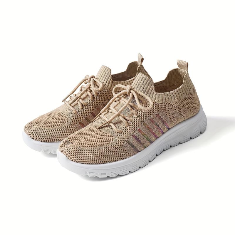 Women's Breathable Running Shoes Mesh Comfortable Non Slip Sneakers