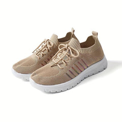 Women's Breathable Running Shoes Mesh Comfortable Non Slip Sneakers