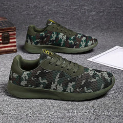 Women's Camo Mesh Running Shoes Lightweight Non-Slip Travel Shoes