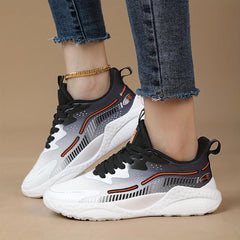 Women's Gradient Heighten Breathable Woven Shoes