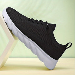 Women's Breathable Solid Running Shoes Soft Bottom Outdoor Sneakers