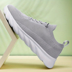 Women's Breathable Solid Running Shoes Soft Bottom Outdoor Sneakers