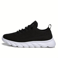 Women's Breathable Solid Running Shoes Soft Bottom Outdoor Sneakers