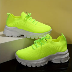 Women's Mesh Breathable Shockproof Sport Shoes Lightweight Travel Sneakers