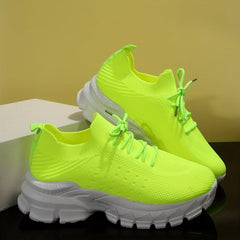 Women's Mesh Breathable Shockproof Sport Shoes Lightweight Travel Sneakers