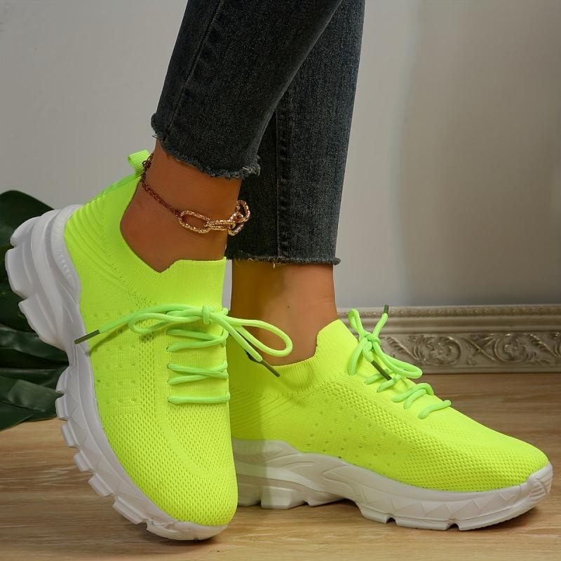 Women's Mesh Breathable Shockproof Sport Shoes Lightweight Travel Sneakers