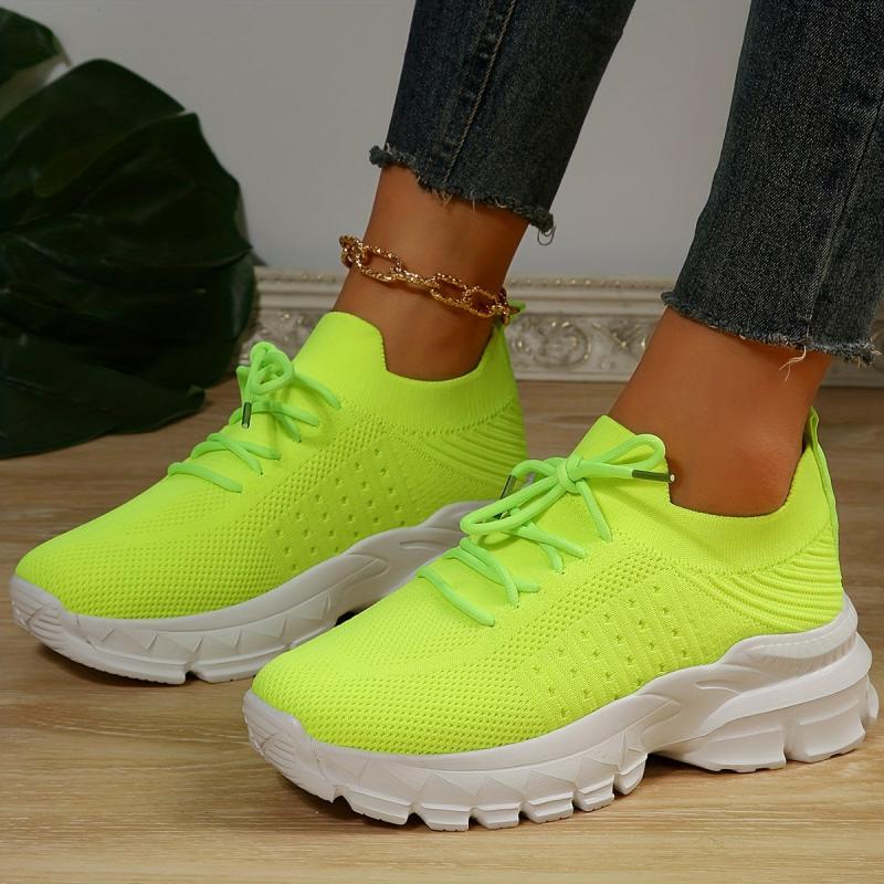 Women's Mesh Breathable Shockproof Sport Shoes Lightweight Travel Sneakers