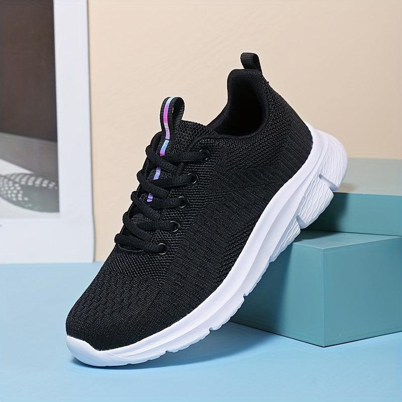 Women's Lace-up Sports Sneakers Breathable Outdoor Running Shoe