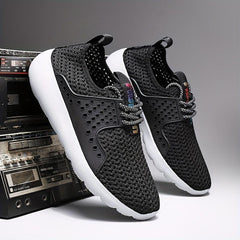 Women's Non-Slip Running Shoes Soft Mesh Breathable Outdoor Sports Shoes