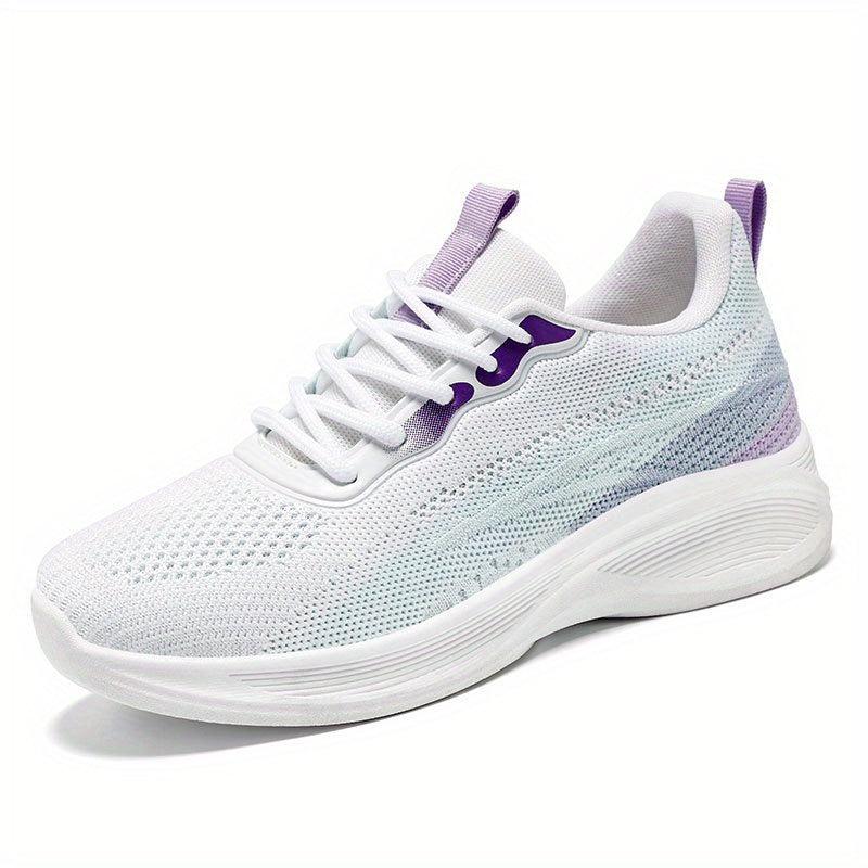 Women's Mesh Breathable Tennis Sports Shoes Lightweight Platform