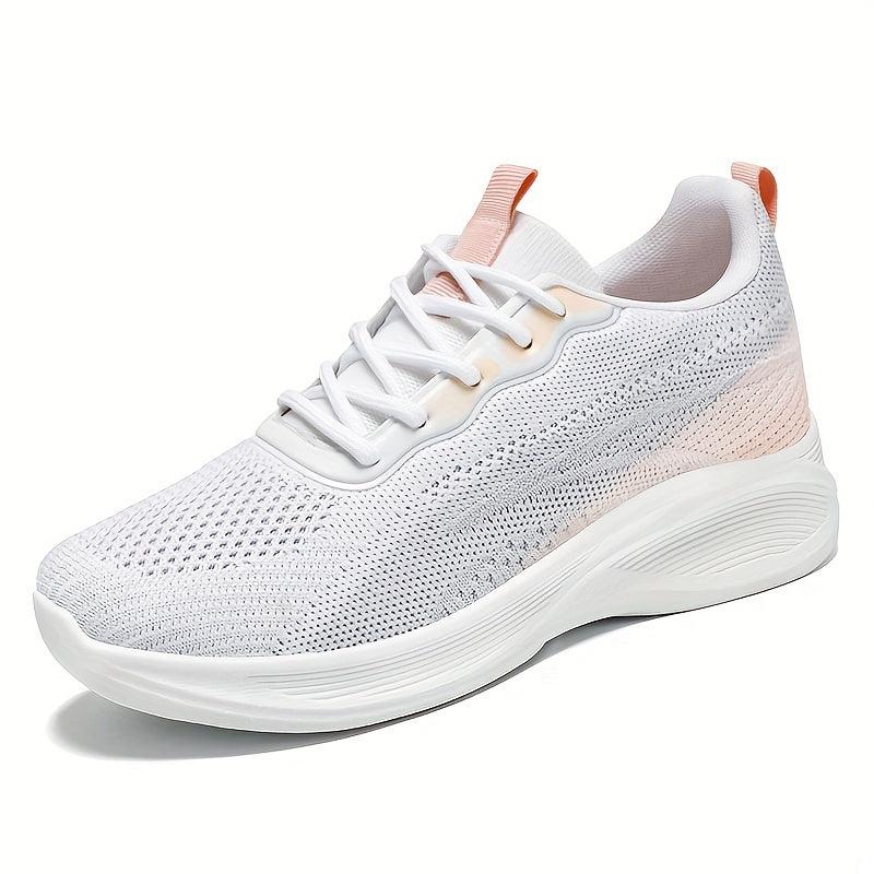 Women's Mesh Breathable Tennis Sports Shoes Lightweight Platform