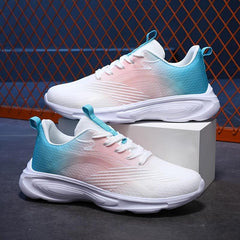 Women's Mesh Casual Walking Shoes Running Sports Shoes Low Top Tennis Shoes