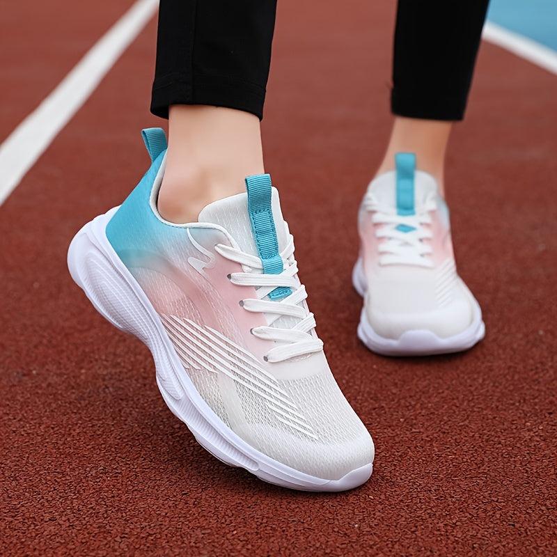 Women's Mesh Casual Walking Shoes Running Sports Shoes Low Top Tennis Shoes