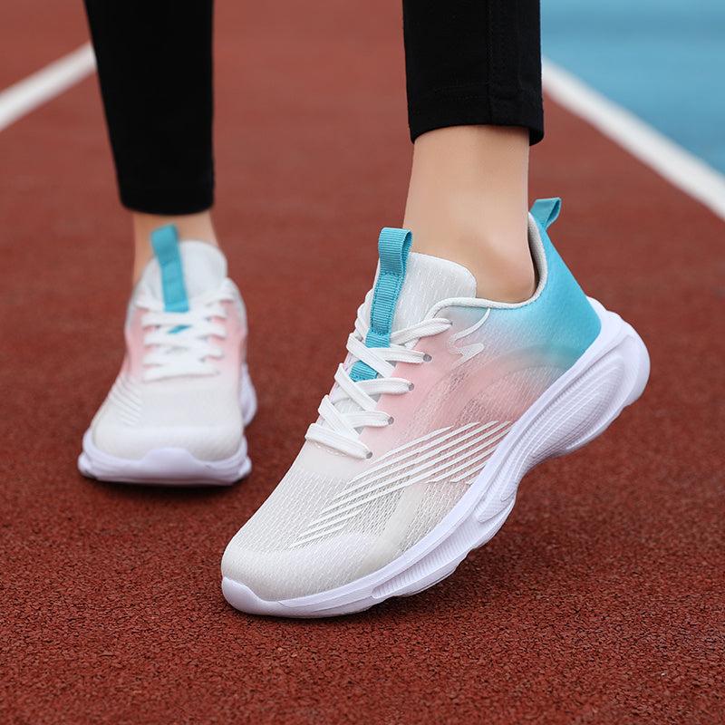Women's Mesh Casual Walking Shoes Running Sports Shoes Low Top Tennis Shoes