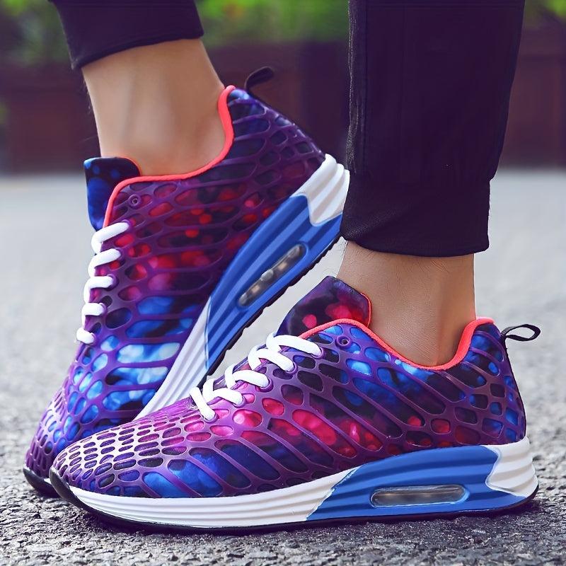 Women's Air Cushion Athletic Running Shoes Print Comfort Sneakers