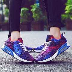 Women's Air Cushion Athletic Running Shoes Print Comfort Sneakers