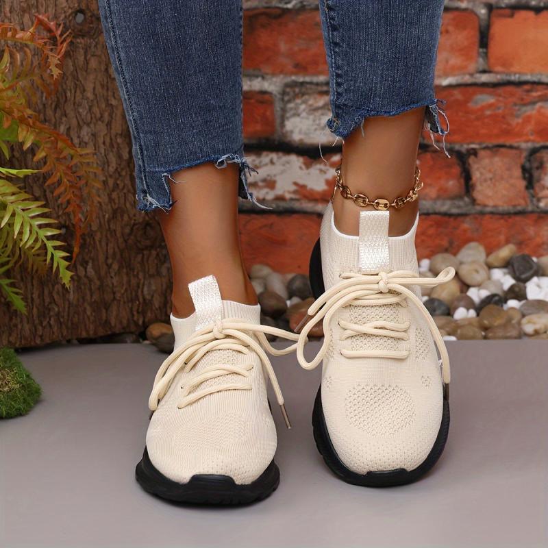 Women's Mesh Road Running Shoes Slip On Comfortable Casual