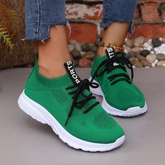 Women's Mesh Road Running Shoes Slip On Comfortable Casual