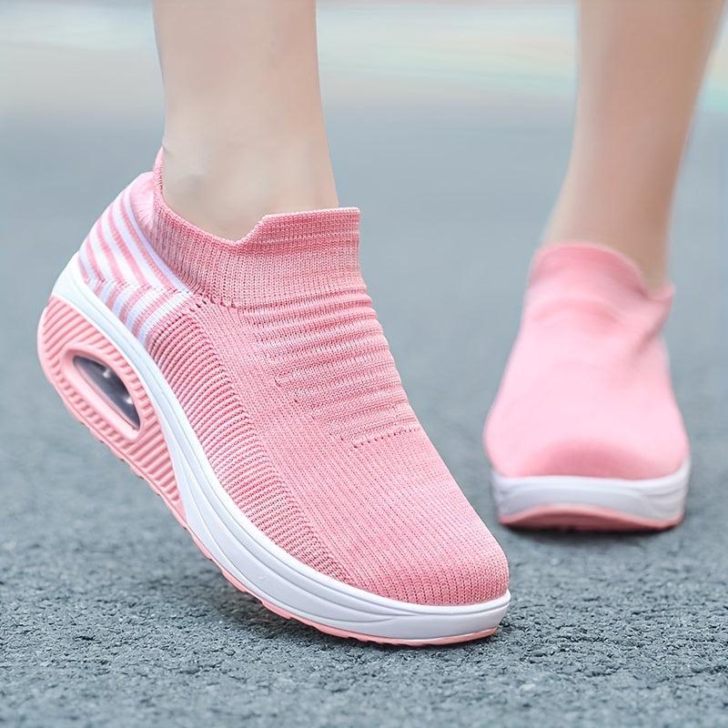 Women's Air Cushion Walking Shoes Lightweight Sports Sneakers