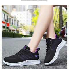 Women's Breathable Running Shoes Comfortable Travel Sneakers