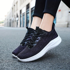 Mesh Breathable Chunky Sports Shoes Lightweight Non slip Travel Shoes