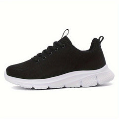 Women's Mesh Breathable Woven Running Shoes Lightweight