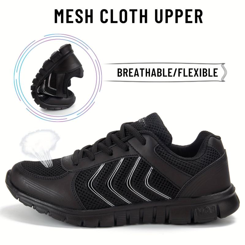 Women's Breathable Mesh Lace Up Sneakers Comfort Sports Shoes