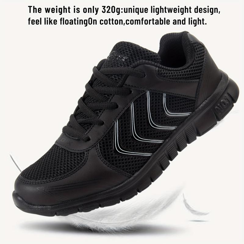 Women's Breathable Mesh Lace Up Sneakers Comfort Sports Shoes