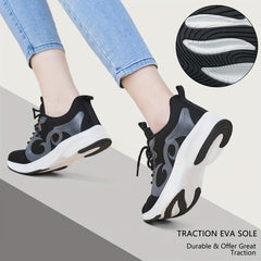 Mesh Breathable Soft Sole Shock Absorption Running Shoes