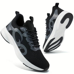 Mesh Breathable Soft Sole Shock Absorption Running Shoes