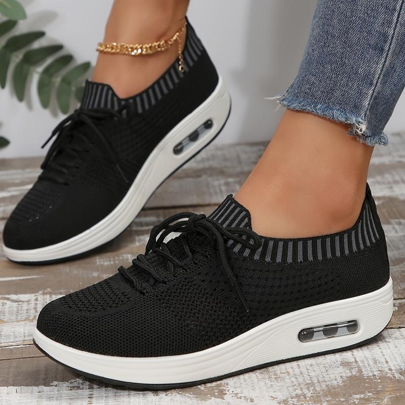 Women's Air Cushion Low Running Shoes Breathable Comfort Sneakers