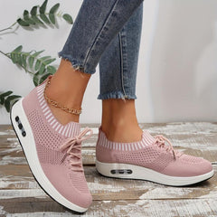 Women's Air Cushion Low Running Shoes Breathable Comfort Sneakers
