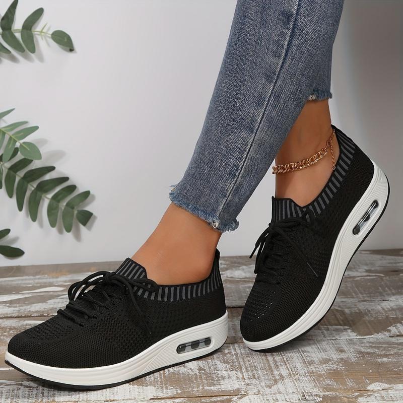 Women's Air Cushion Low Running Shoes Breathable Comfort Sneakers