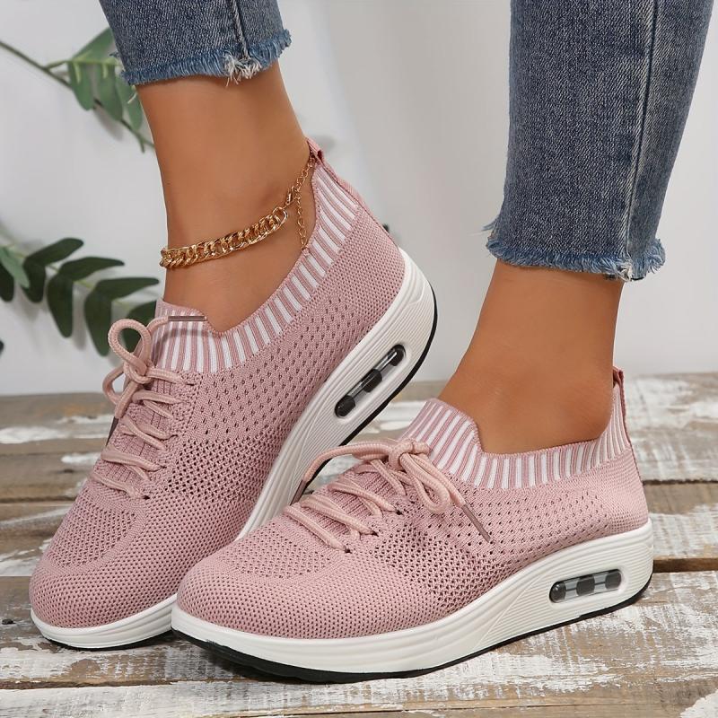 Women's Air Cushion Low Running Shoes Breathable Comfort Sneakers
