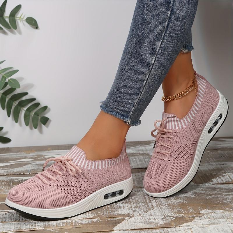 Women's Air Cushion Low Running Shoes Breathable Comfort Sneakers