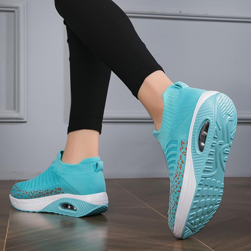 Women's Air Cushion Chunky Sneakers for Outdoor Walking