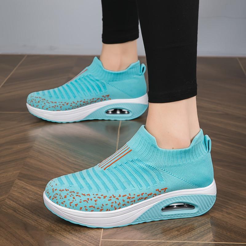 Women's Air Cushion Chunky Sneakers for Outdoor Walking