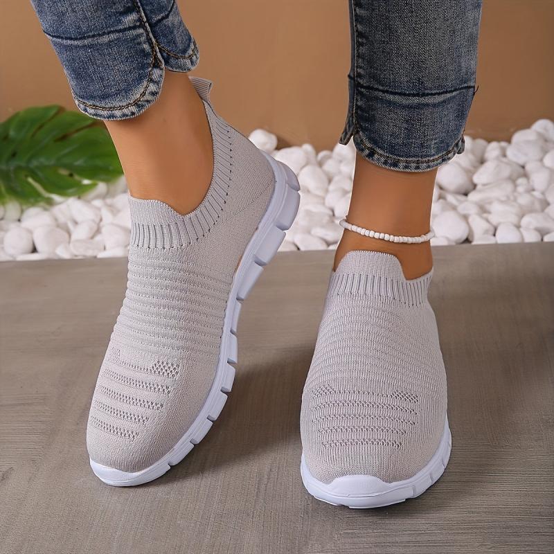 Women's Breathable Running Shoes Lightweight Woven Sport Shoes