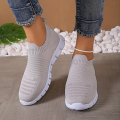 Women's Breathable Running Shoes Lightweight Woven Sport Shoes
