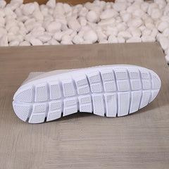 Women's Breathable Running Shoes Lightweight Woven Sport Shoes
