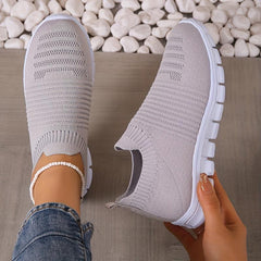 Women's Breathable Running Shoes Lightweight Woven Sport Shoes