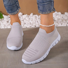 Women's Breathable Running Shoes Lightweight Woven Sport Shoes