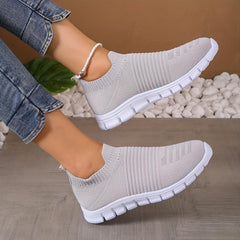 Women's Breathable Running Shoes Lightweight Woven Sport Shoes