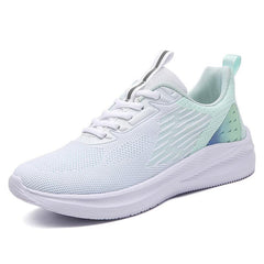 Women's Mesh Running Shoes with Thick Sole - Comfortable and Stylish Sneakers