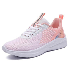 Women's Mesh Running Shoes with Thick Sole - Comfortable and Stylish Sneakers